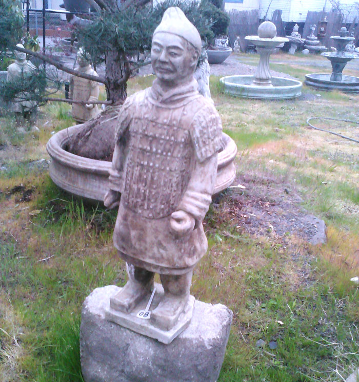 Concrete Asian Statues and Garden Art in Portland, Oregon