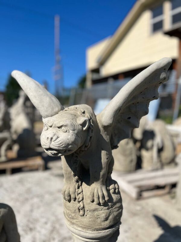 Gargoyle with a chain